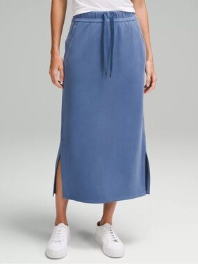 Lululemon Softstreme Bound to Bliss Skirt Blue - 8